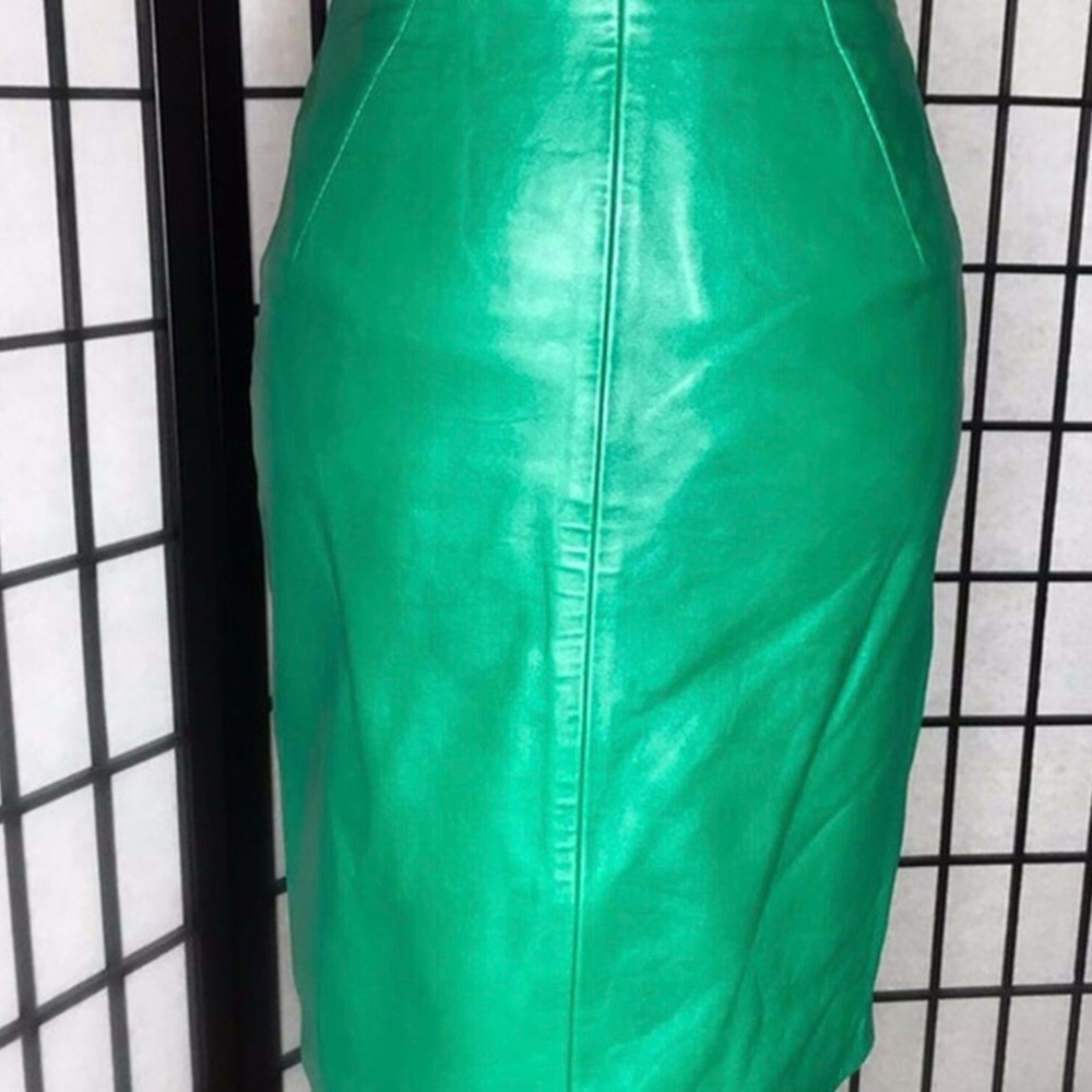 MICHAEL HOBAN NORTHBEACH LEATHER SKIRT VINTAGE